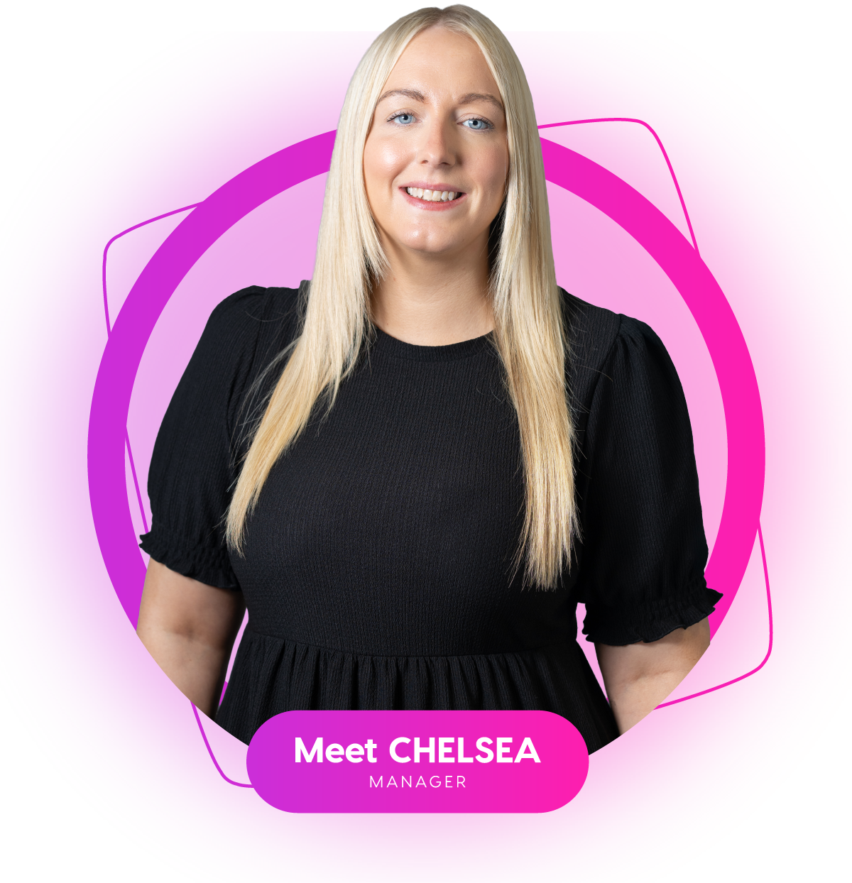 Chelsea, manager at Benson Wood